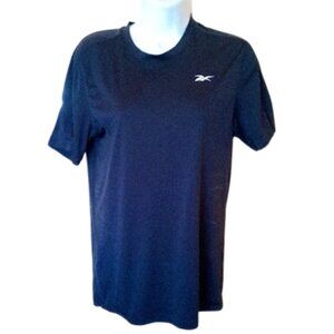 ---  REEBOK Black Athletic Top Shirt Size Small
